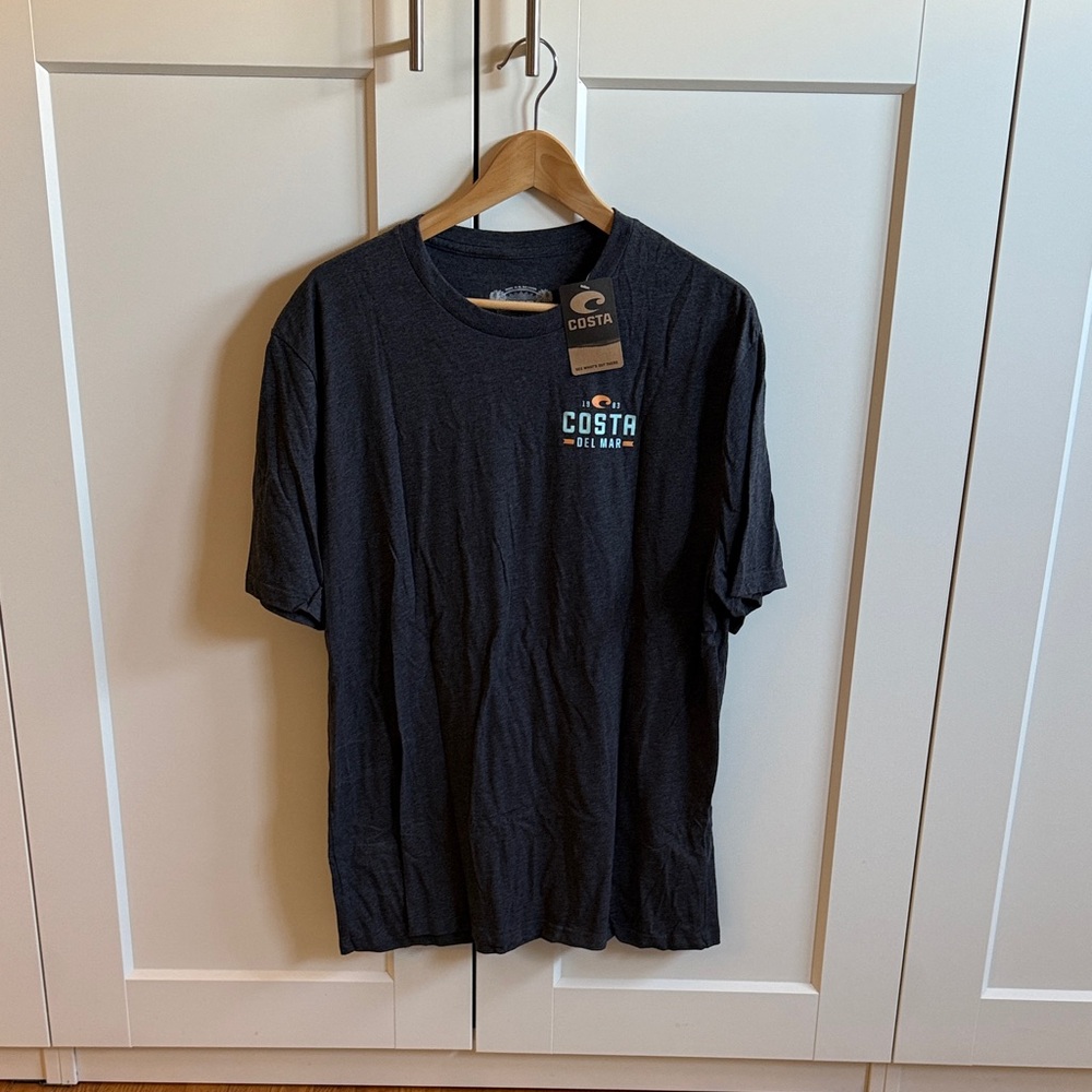 Costa Men's Charcoal Tee